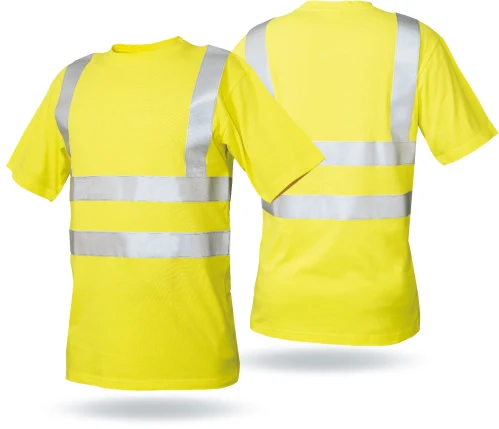 Hot Sale 100% Polyester  birdeye /single jersey   hi vis  Polo Shirt safety Reflective Polo T Shirt