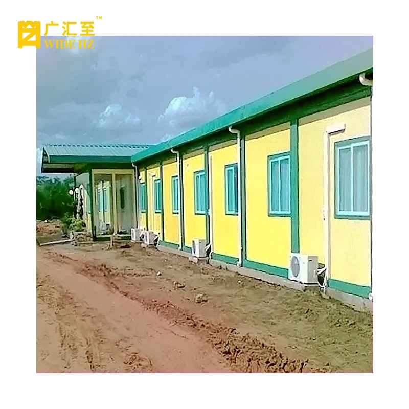 
Sandwich panel prefab house prefabricated container building houses detachable 2 bedroom house 