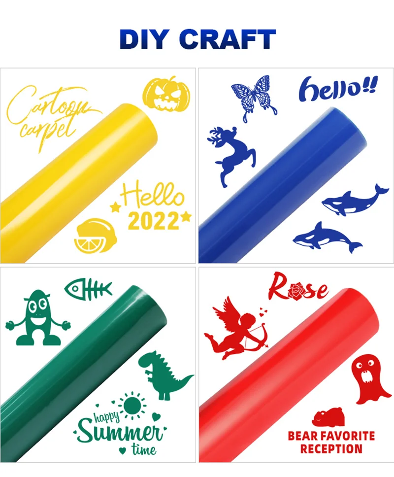 NCF Vinyl Warranty Self Adhesive Color Cutting Vinyl Film Rolls