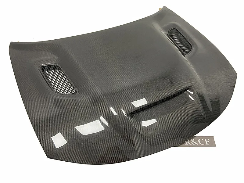 For 2015-21 Dodge Charger SRT Hellcat Redeye Style Carbon Fiber Front Hood Bonnet with vents