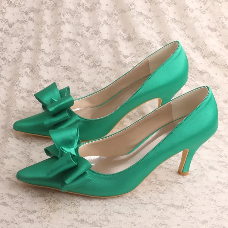 (23 Colors) Bulk Order High Heels Hot Pink Shoes Bridesmaid