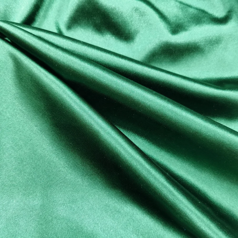 4 way stretch knitted fabric spandex satin fabric for skims