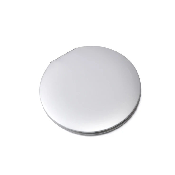 Mini LED Pocket Makeup Vanity Hand Held Cosmetic Round Magnifying Mirror