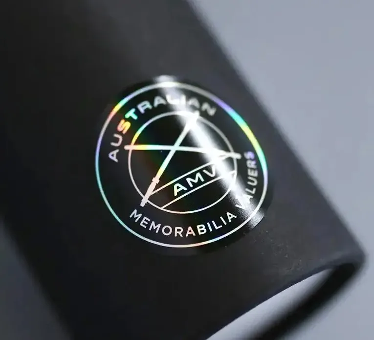 Serial number QR code Security 3d Holographic Logo Label Custom Laser Hologram Sticker