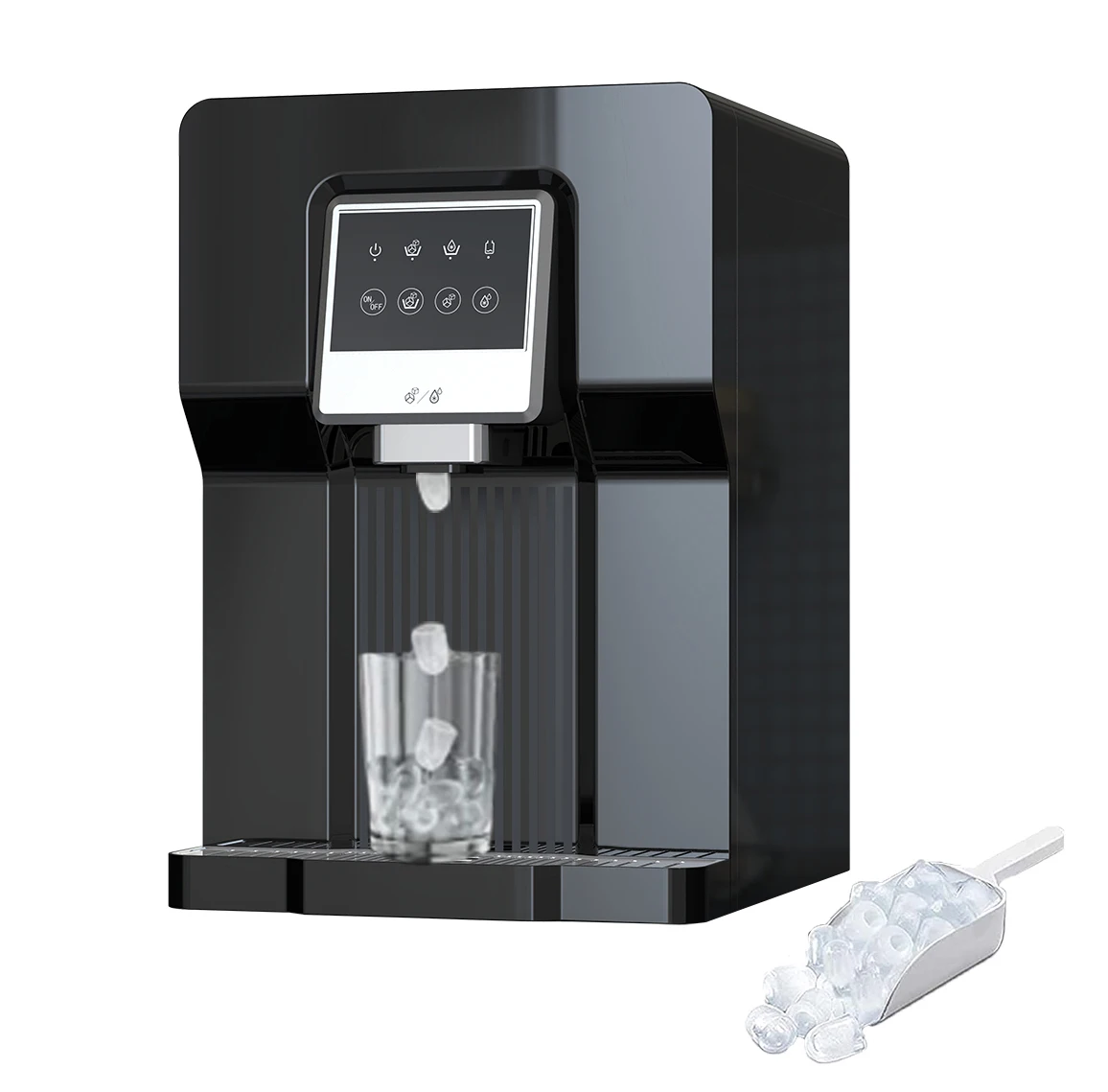 AQUART BYCZ573 Bottleless Portable Countertop Ice Maker and Water Dispenser Cooler for Selling