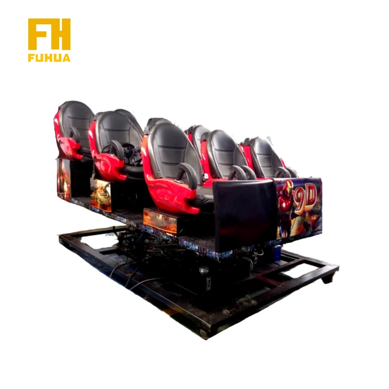 Amusement Park Equipments 5D Cinema Simulator 7D Movie Theater Seats 4D 5 D Movie Theater
