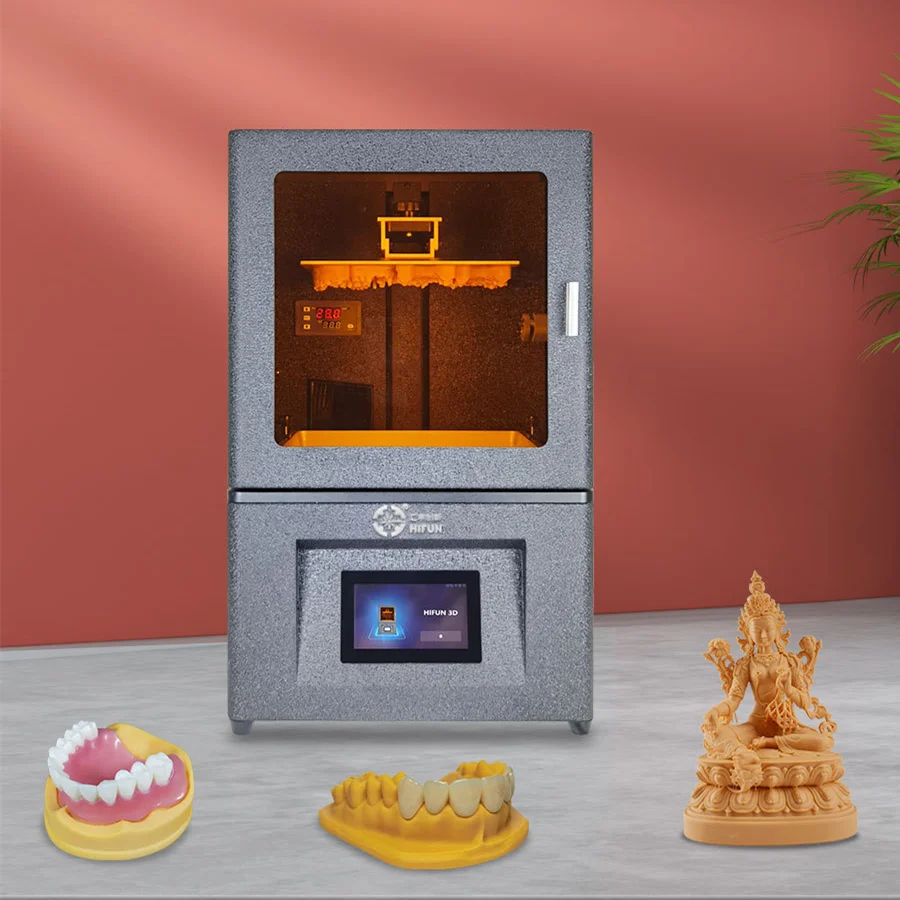 YOUSU 4k 405nm 3d printer 6.6 inch 3d resin LCD printer for dental mold/  teeth casting / Gingiva 3d LCD printer