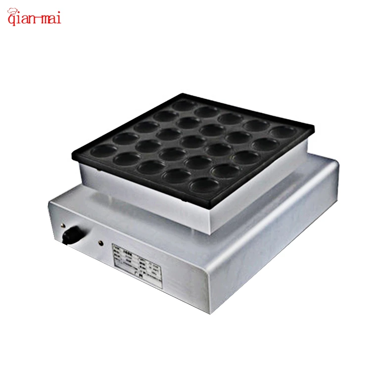 New Design Snack Machines Cast Iron Non-Stick Mini Pancake Maker 25 In 1 Mini Dorayaki Pancake Maker Machine