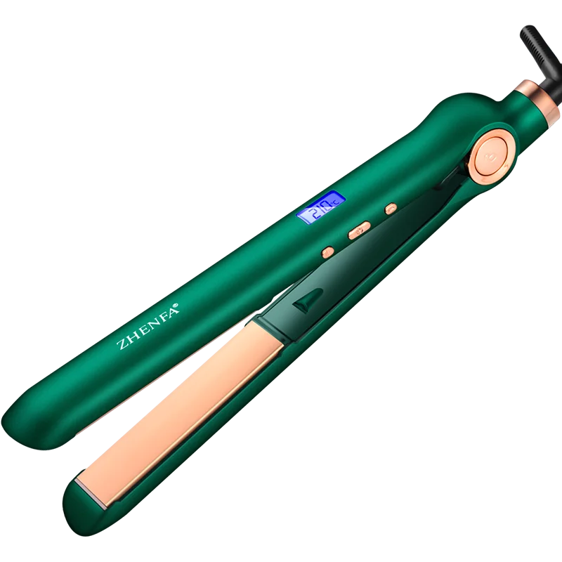 Private Label Flat Iron Ceramic Tourmaline Ionic Straighten Curl High Heat Professional Salon 450 Degree Hair Straightener