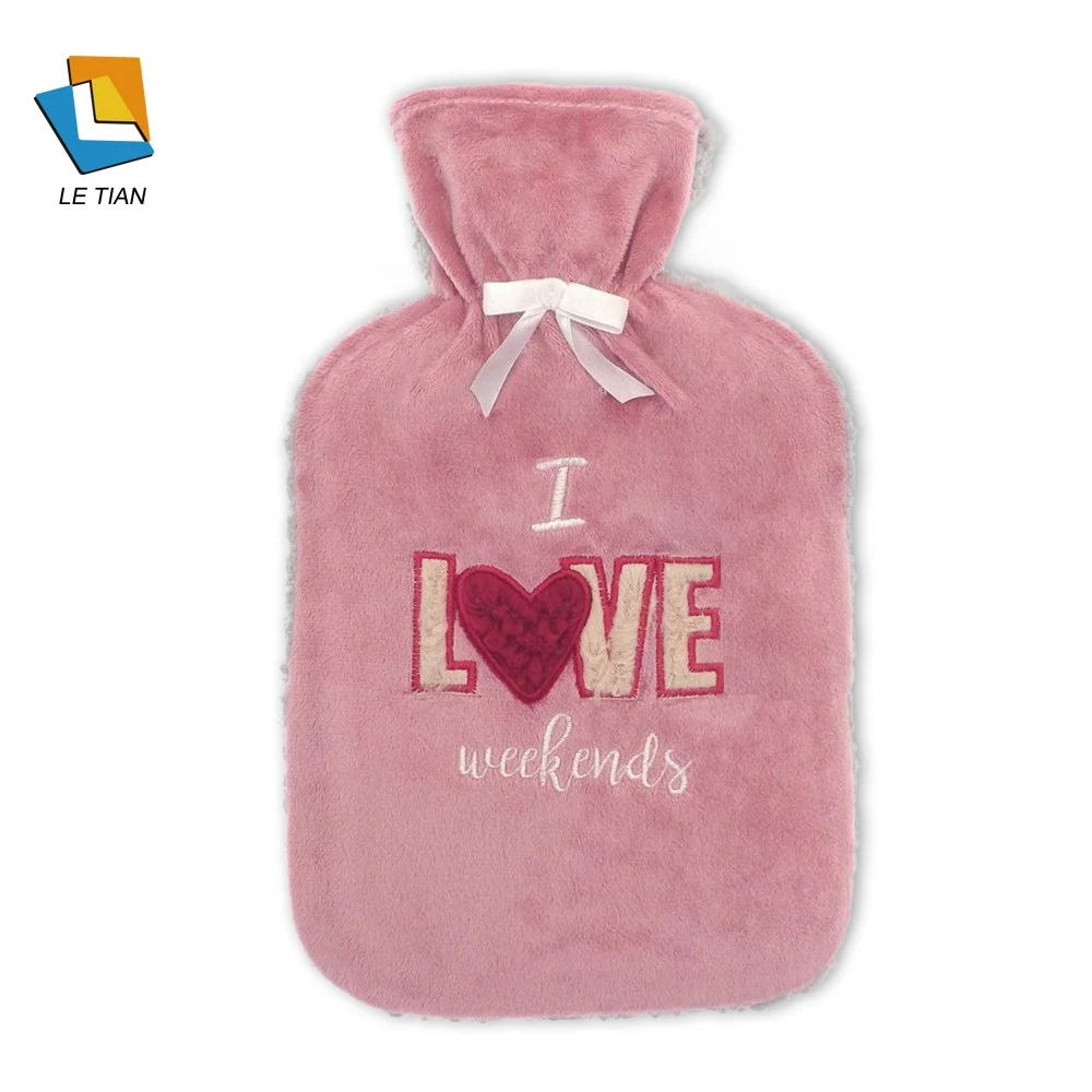 20.5*37.5cm cactus printing Hot Water Bottle knitted Cover