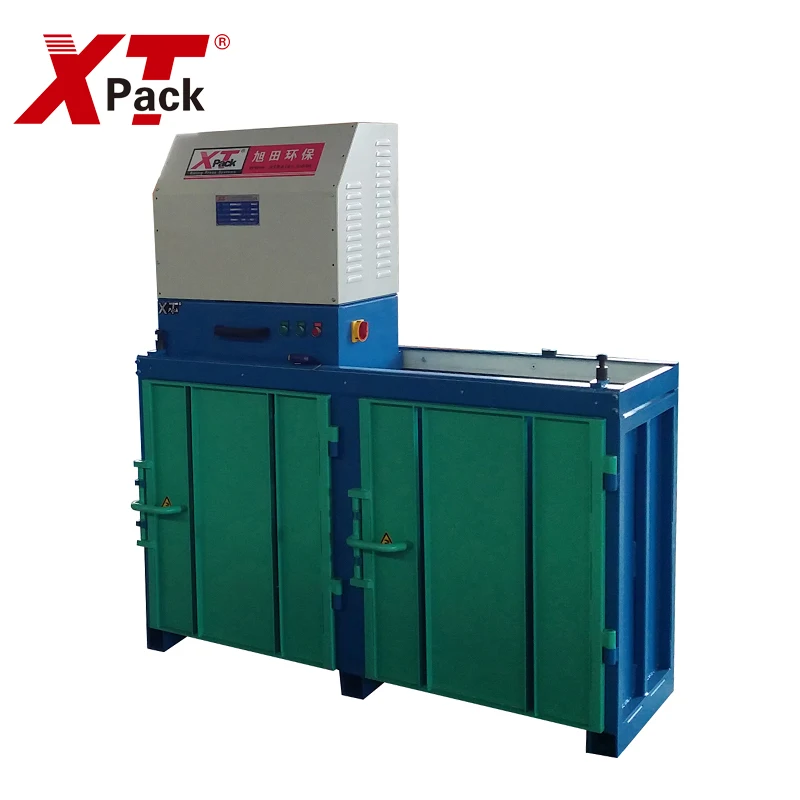 Вертикальный хлопок гидравлический компрессионный двухкамерный пресс-подборщик для переработки