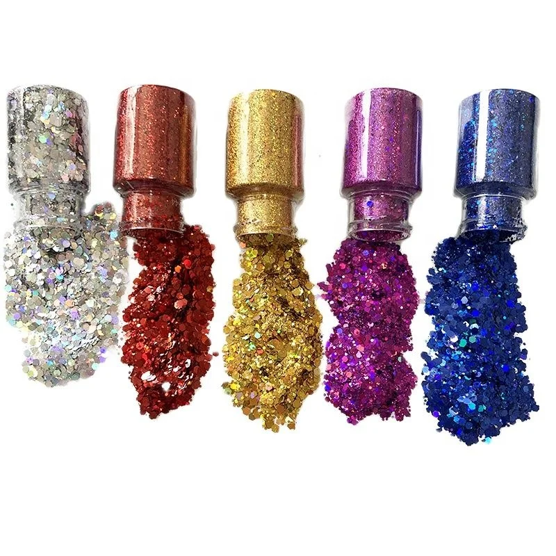 20ml Shimmer chunky glitter powder for nail face body  Christmas party decoration supplies
