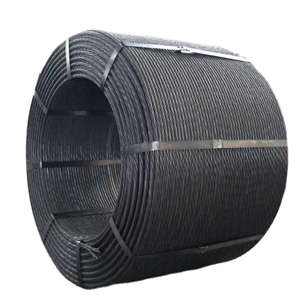Провода ASTM A416 12 7 мм 15 24 1*7 18 мПа высокопрочные предварительно напряженные бетонные 270 с кабелями конкурентной прочности