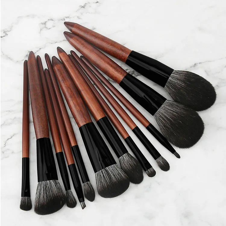 12 Pcs Green Cloud Makeup Brushes Set Cosmetic Powder Foundation Soft Fiber Wool Beauty Make Up Tools Women