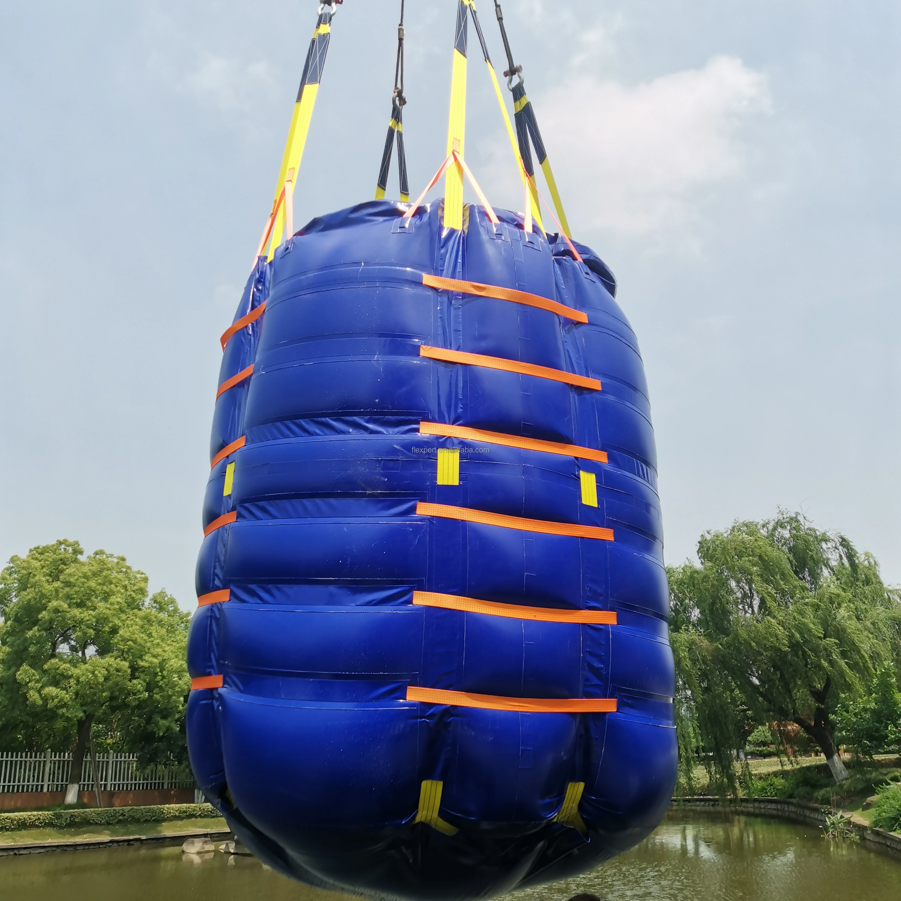 Простая в сборке и разборке Тяжелая многоразовая большая сумка на заказ большие сумки 14 тонн из ПВХ