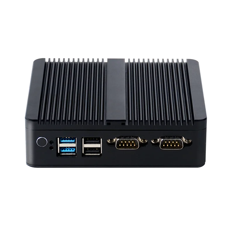 WANLAN 2 rj45 rs232 rs485 mini pc j4125 quad core industrial pcmini fanless boxpc with 3 years warranty assurance