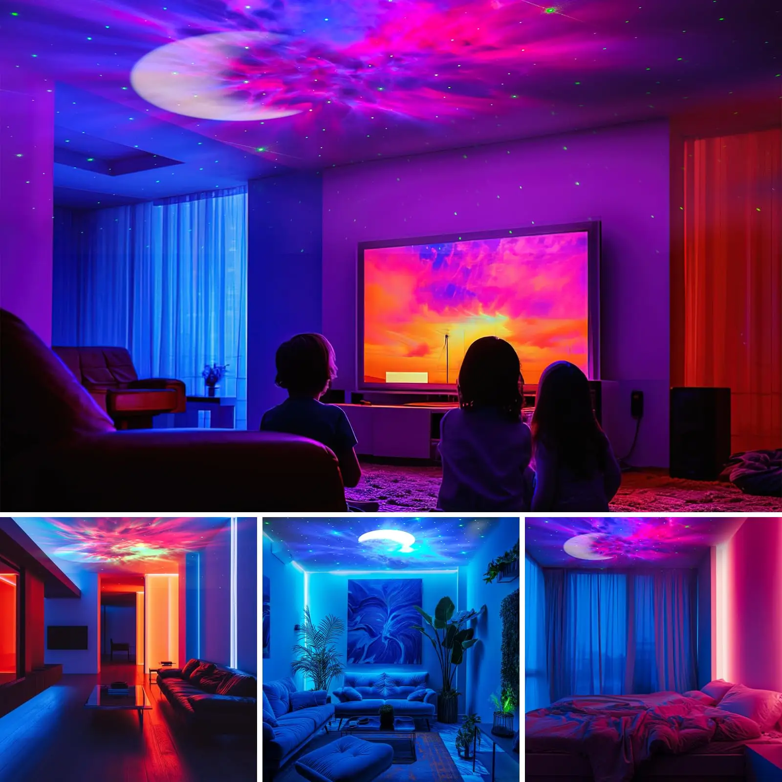 TSINYE Hot Selling LED Creative Astronaut Projection Night Light Laser Bluetooth Speaker Astronaut Nebula Projector Light