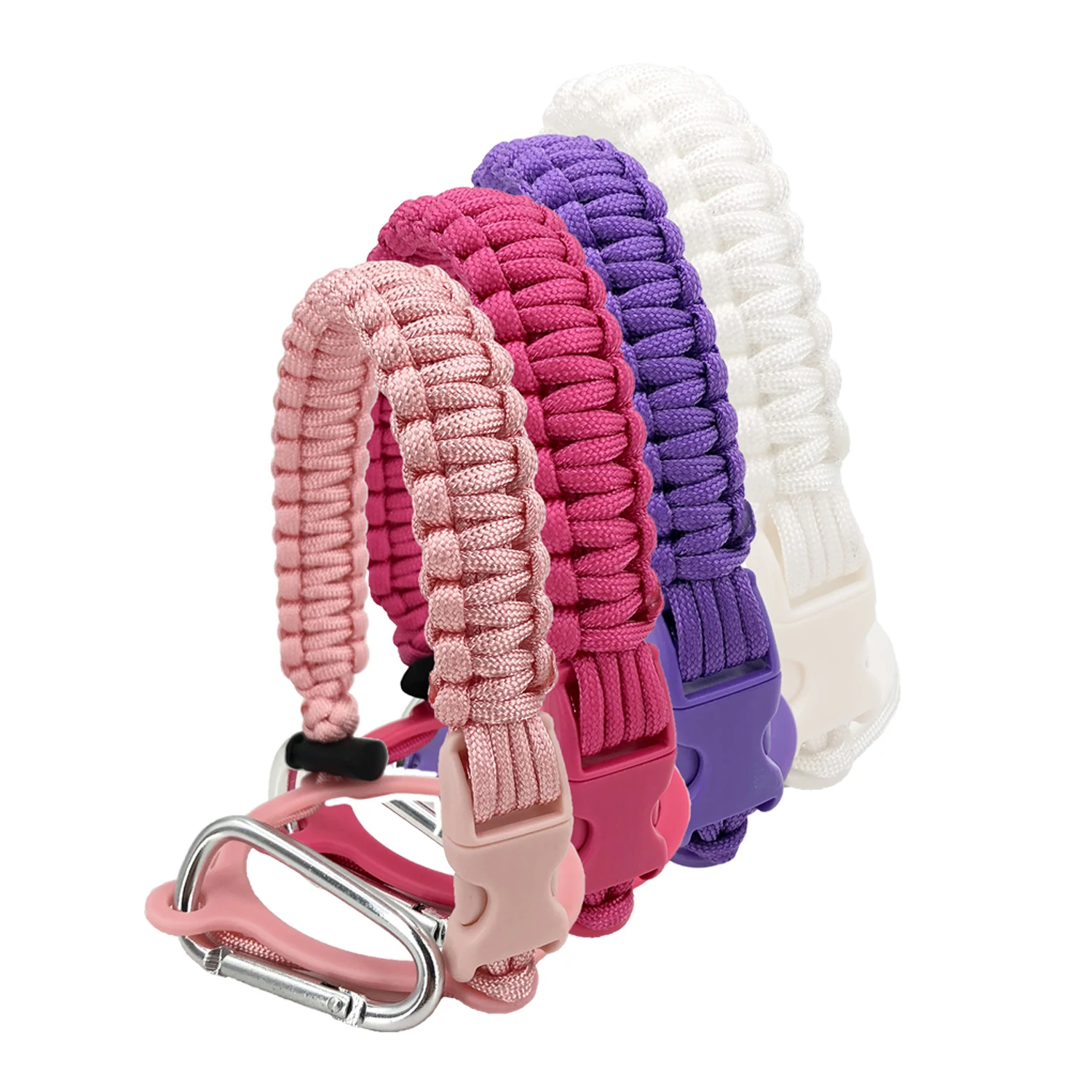 Paracord Strap Carrier for 12oz to 64oz Bottle  Fits 14oz to 64oz Stainless Steel Water  Bottles Bottle Accessories for Hiking