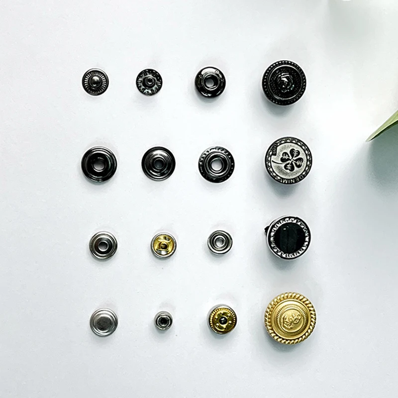 New Series Classic Hot Selling Items Copper Snap Button for Jackets Clothes Custom