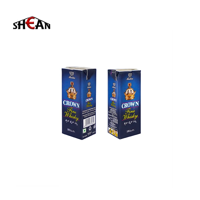 Aseptic 125ml - 1000ml  packaging materials Packing Paper  Carton Package paper for fruit juice  box