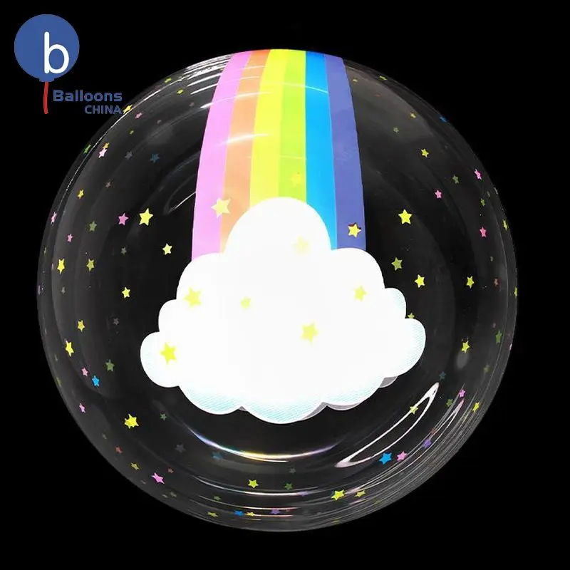 New Design 20 Inch Printing BABY GIRL Bobo Balloons Birthday Party Decoration