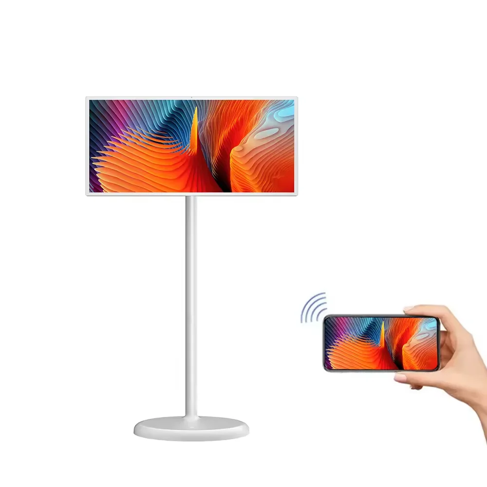 23.8' 21.5' 27' 32' Inch Vertical Horizontal Incell Touch Smart Broadcast Live Streaming Equipment Machine Flat Screen TV