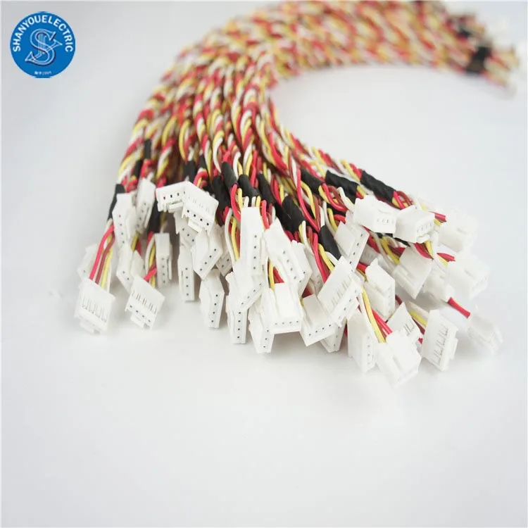 Customized Molex Connector 1007 16AWG Wire Harness Power Cable Assembly