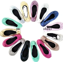 Складная балетная танцевальная обувь в сумке, новый стиль