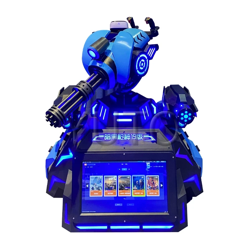 Gatling VR Simulator Free Download Entertainment Game Machine|VR game machine for sale|Virtual RealityGames For Sale