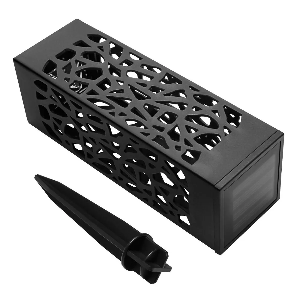 
Hot Model 6pack warm color decorative stake Landscape outdoor waterproof garden pathway solar lights 