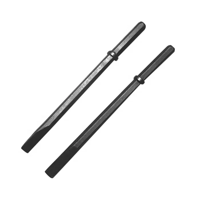 High Quality Deck Scaler Carbide Hexagon Chisels For Pneumatic Chipping Hammer