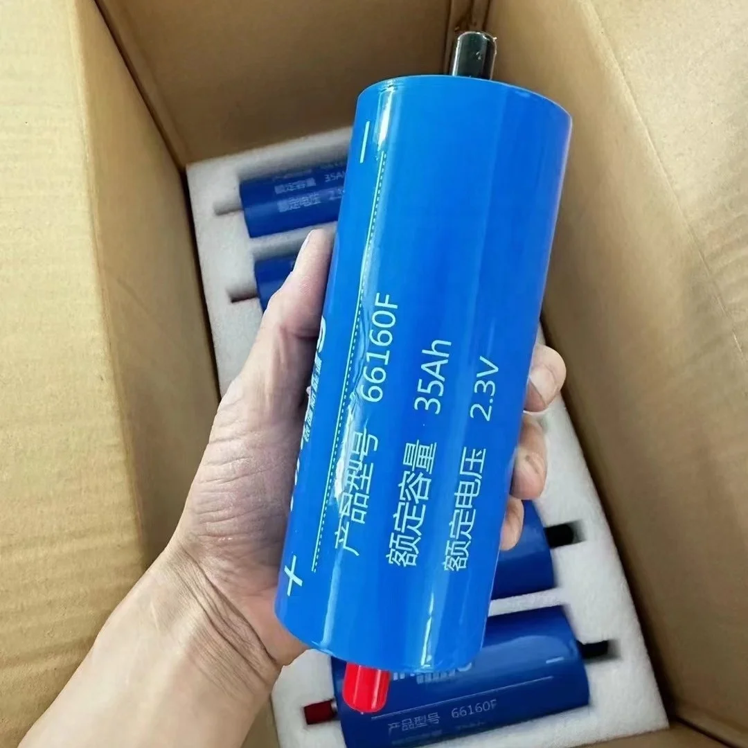 Yinlong LTO Cells 2.3v 45ah LTO Battery 66160 10C Discharge Battery Lithium Ion for 6S 40AH 45AH for Car Audio Power Energy