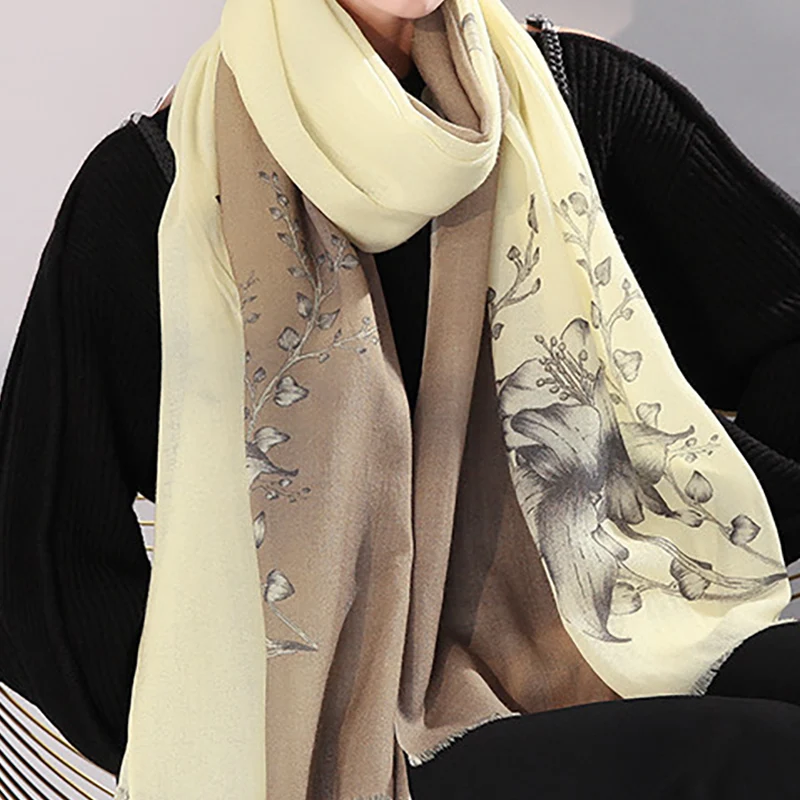 Spring elegant comfortable warm stylish fashion scarf for women