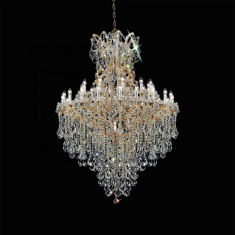 Zhongshan Crystal Chandelier Sconce Big Classic Retro Chandelier