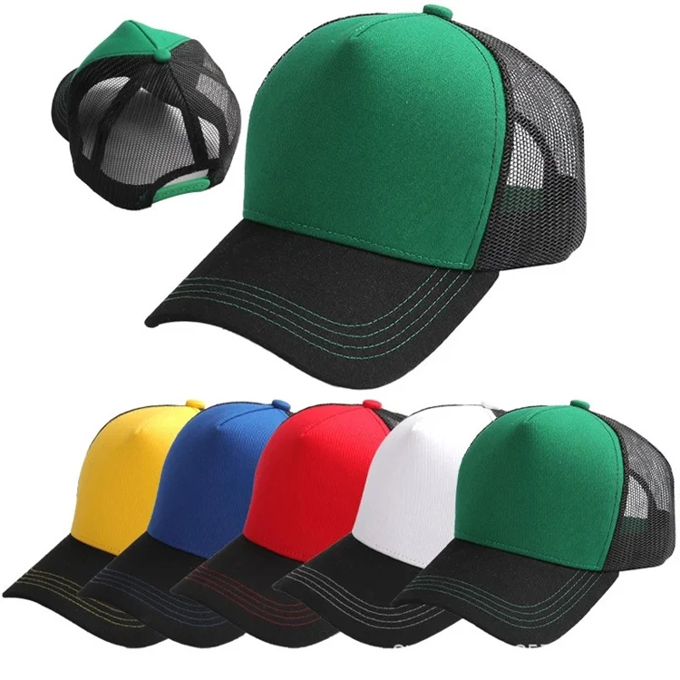 2024 New Arrivals Fashion Embroidery Anime Baseball Cap With Mesh Foam Hat Trucker Cap Custom Logo
