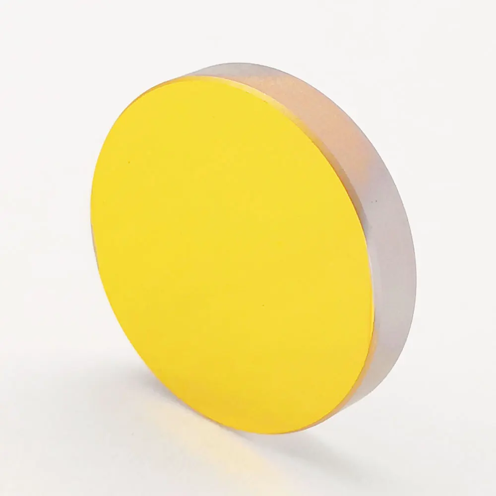 Custom high reflective gold coated Si/Silicon mirror for Co2 laser cutting/welding/marking machine