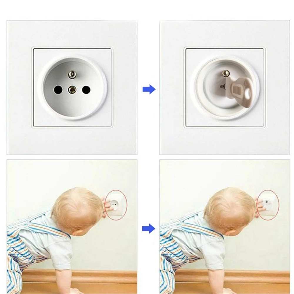 Outlet Covers Baby  Plug Covers for Electrical Outlets Baby Safety Outlet Plug Covers