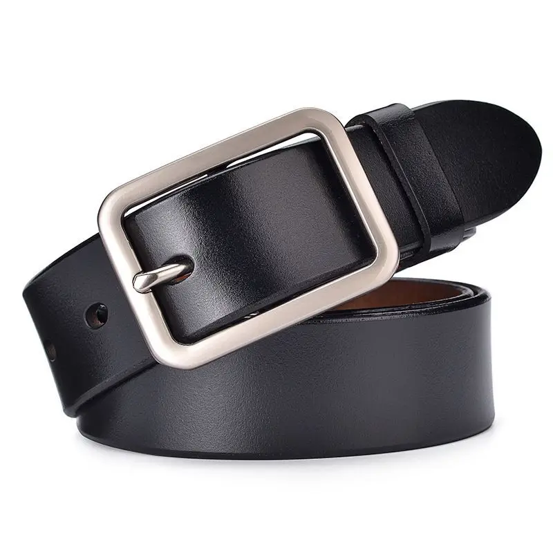 Men Belt HighQuality Designer Luxury Strap Male  Cow Genuine Leather Belts For Man Women Fashion Classic Vintage Pin Buckle Belt
