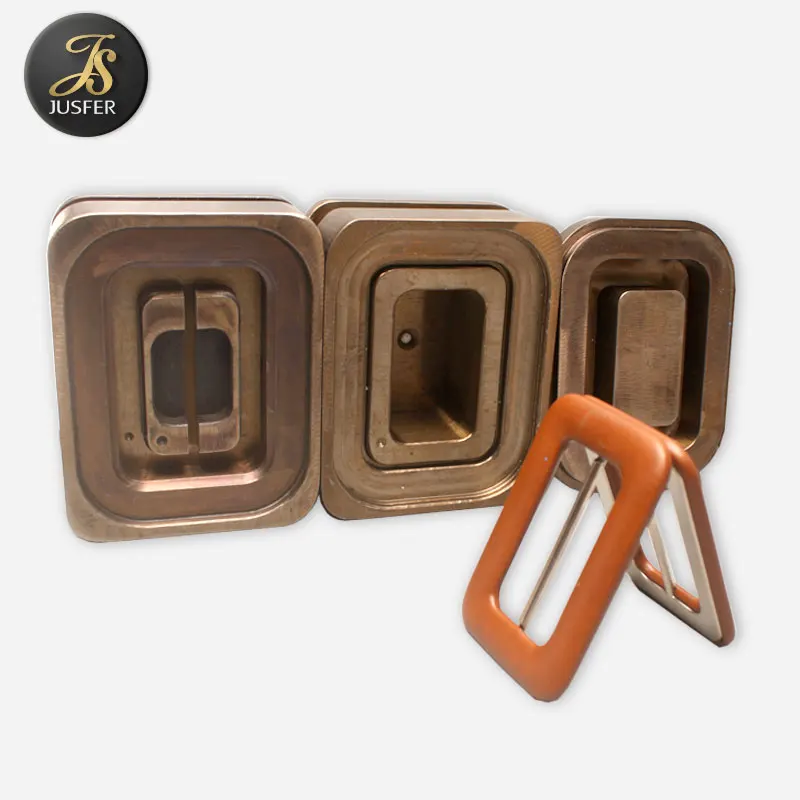 Fabric covered fabric cover buckle mould belt buckle press tool