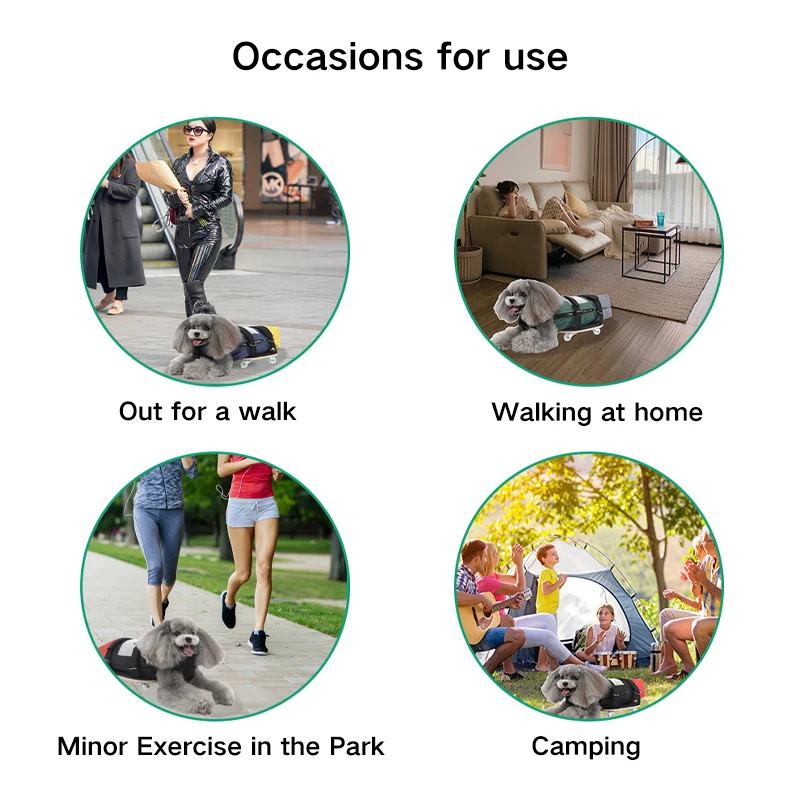 Disabled Dog Pet Scooter Cart Other Pet Products For Disabled Dogs Disabled Dog Walking Assistance Vehicle Pet Wheelchair