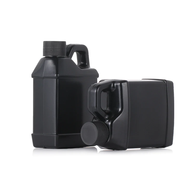 200ml black  HDPE Plastic F-Style Bottle engine oil bottle for machine