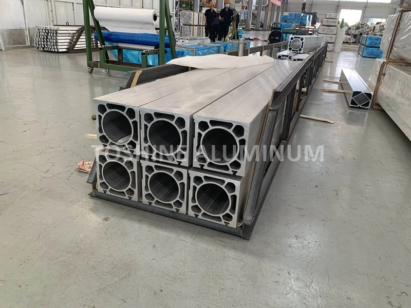 Big size industrial ANOD 6063 6060 Carriage Beam for UV printer Cnc cataphoresis aluminium extrusion profile Aviation beams