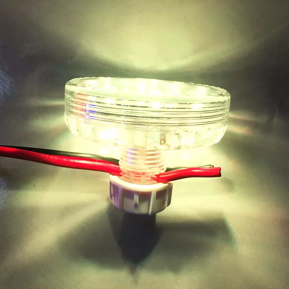 Amusement Automatical LED Pre-Programmed 45mm E14 Carnival Bulb AC24V AC110V Point Pixel Amusement LED Light