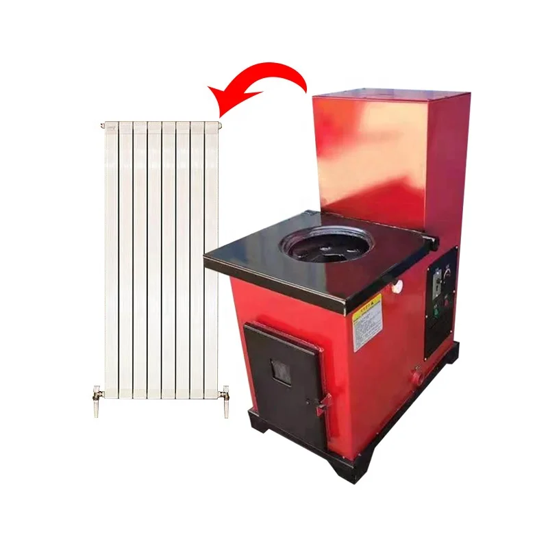 Villa And Apartment Indoor Water Circulation Stove Boiler For Radiator Wood Pellet Heater