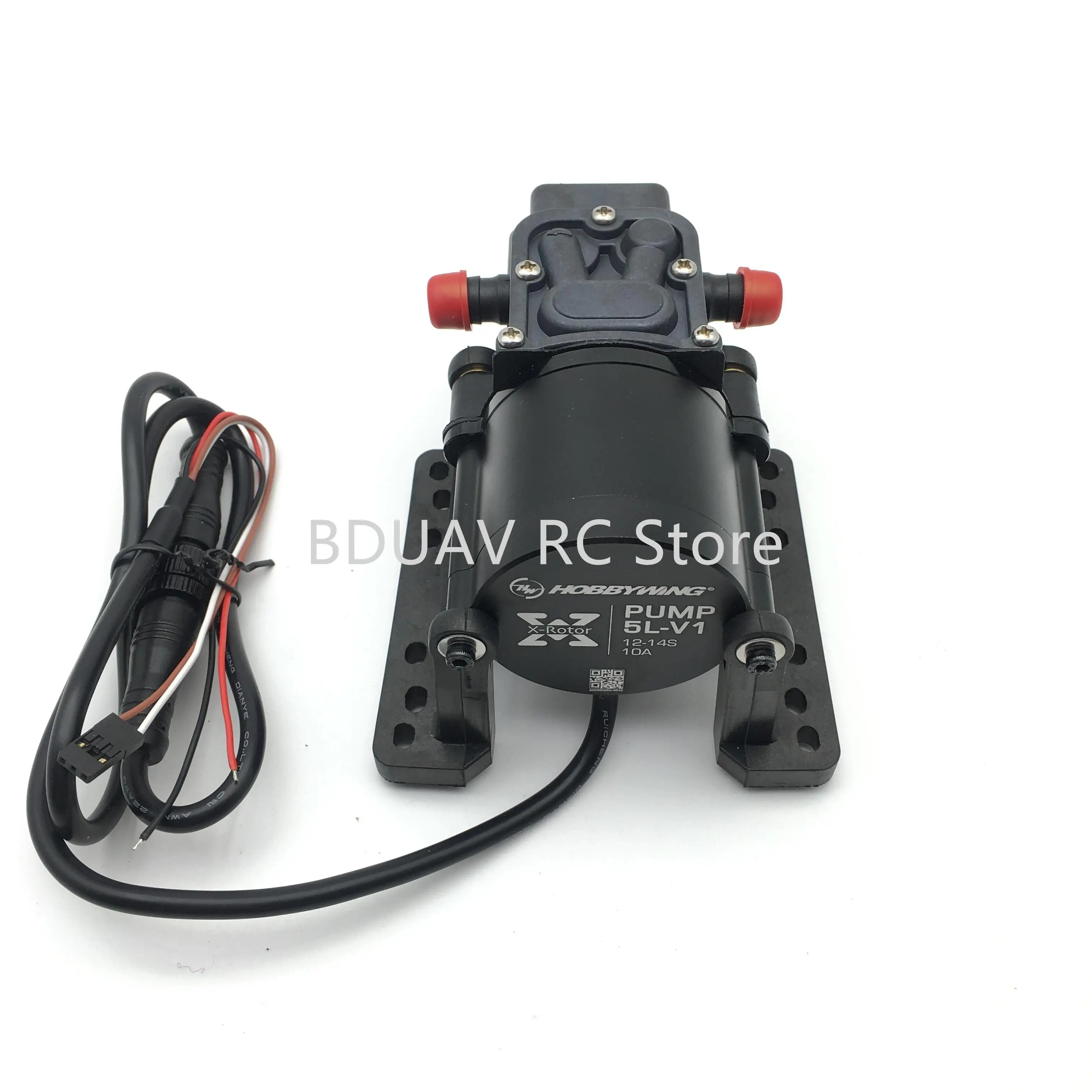 Hobbywing Combo Pump 5L 60W  Brushless Water Pump 10A 12S 14S V1 Sprayer Diaphragm Pump for Plant Agriculture UAV Drone