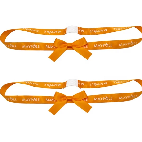 Custom Premade Wrap Satin Bowknot for Decoration