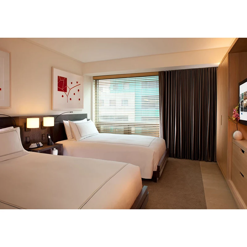 Taisen Hotel casegoods bedroom sets Elegant hotel furniture for 5 star with good quality