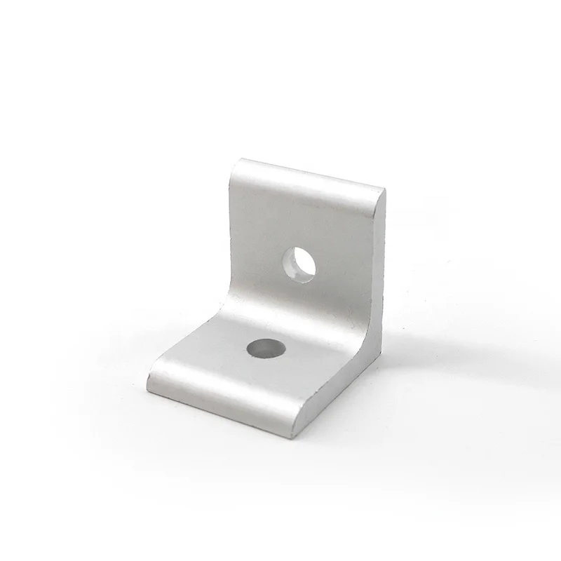 Wall Mount Bracket metal 2 Hole aluminium bracket slot angle bracket for t slot aluminium profile