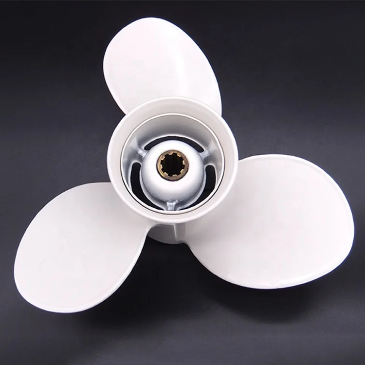 Boat Engine Aluminum Alloy Propeller 9 1/4x8-J for Yamaha 9.9HP 15HP Outboard Motor 9.25x8  63V-45947-00-00 683-45947-00-00