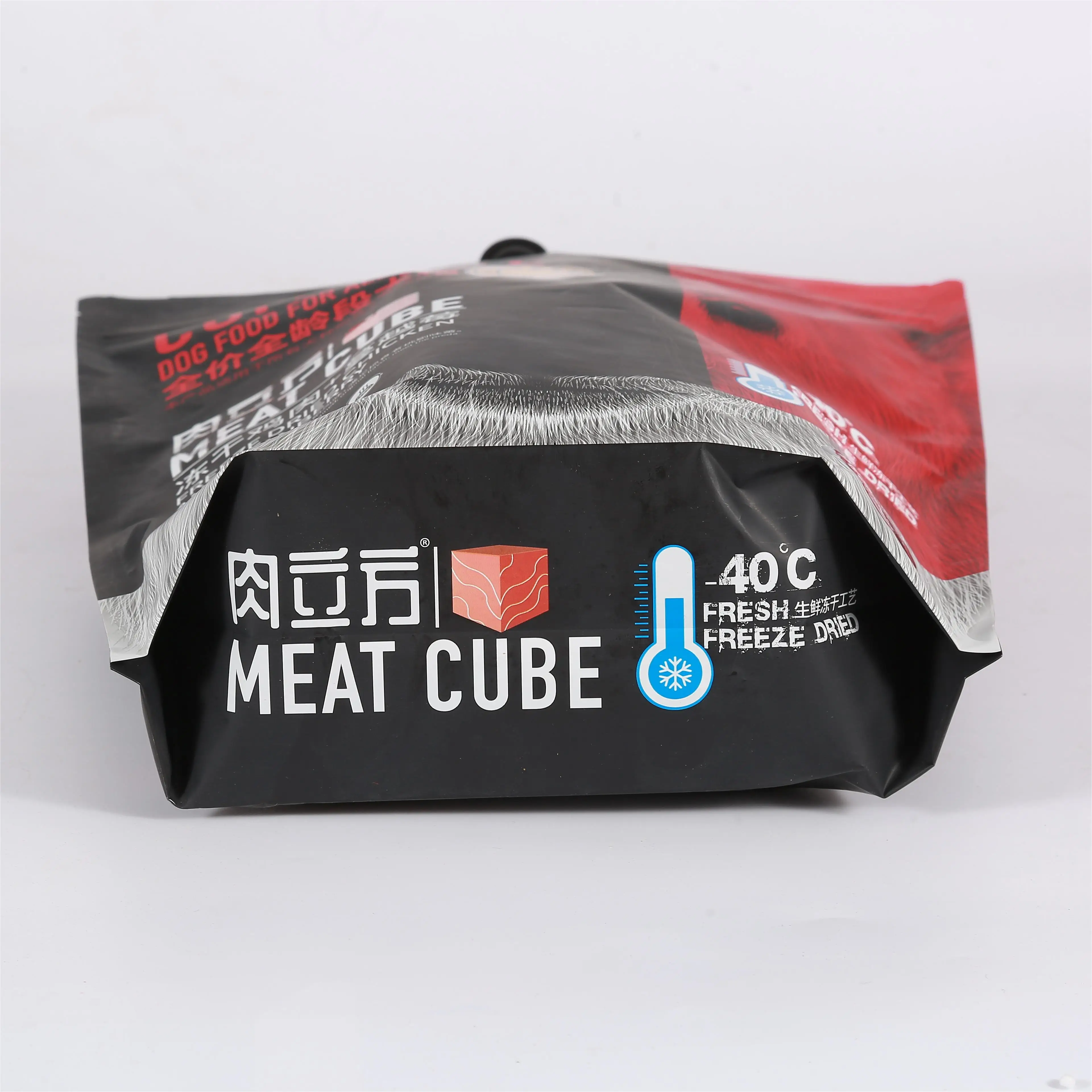 Custom private label fresh meat dog food dry dog and cat food packaging feed